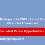 Pakistan Railways Jobs 2025 – Latest Government Vacancies Announced