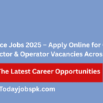 Traffic Police Jobs 2025 – Apply Online for Constable, ASI, Inspector & Operator Vacancies Across Pakistan