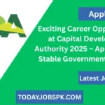 Exciting Career Opportunities at Capital Development Authority 2025 – Apply Now for Stable Government Positions